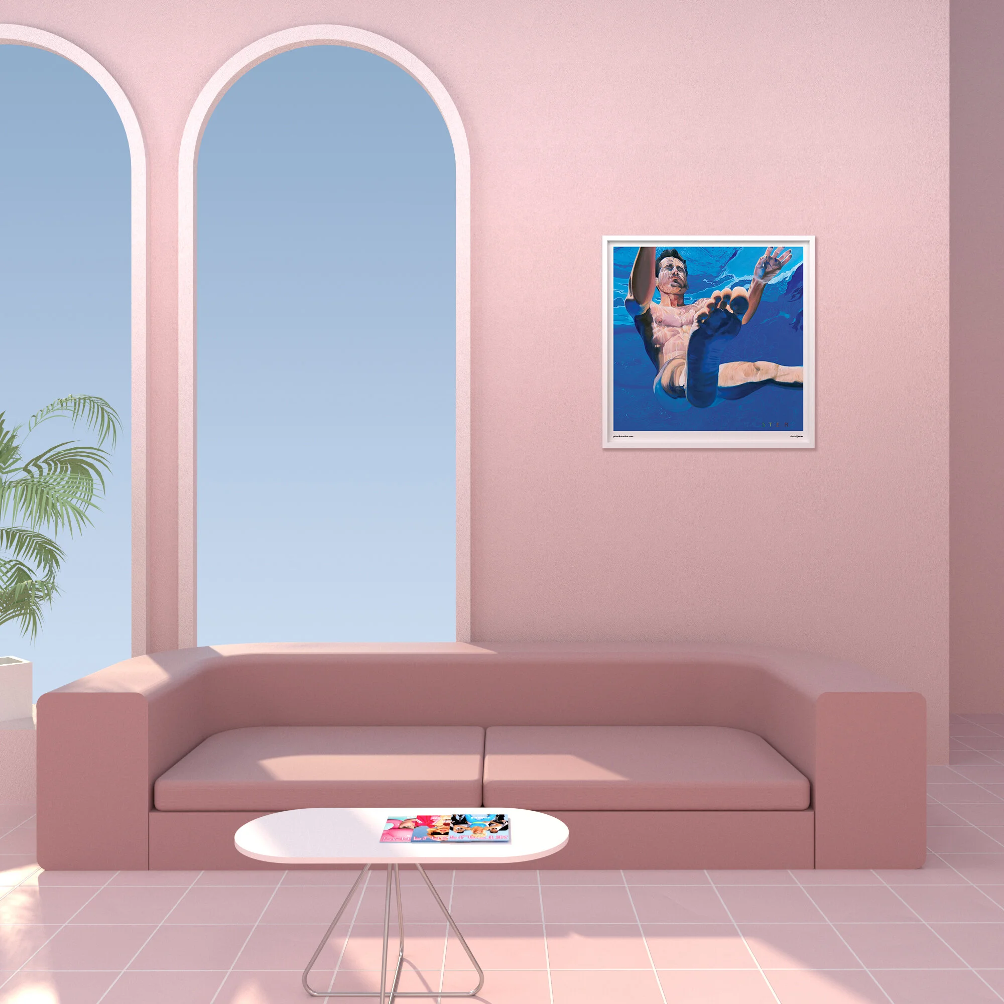 Something's a foot - print by David Jester — Plastik Magazine